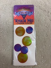 vintage oilies liquid crystal stickers – circles