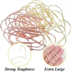 Jumbo Big Paper Clips, 20PCS 2Inch Oversized Jumbo Wide Planner Giant Paper C…