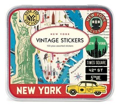 Cavallini & Co. New York City Vintage Sticker Set, Assorted