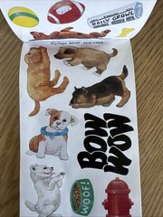 Dog Pet Sticker ROLL NRN Designs Scrapbook Stickers Best Friend, Dogs