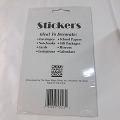 Vintage Paper Magic Group Halloween stickers fall autumn harvest Color Clings