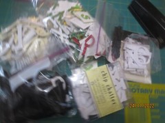 HUGE lot 13 packs Assorted Brands Alphabets Chipboard Plastic Glittered Paper