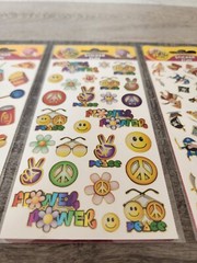 Razzle Dazzle Vintage Stickers LOT Pirates Ocean Food Peace – SEALED – NEW #29