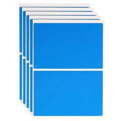 120 Sheet Blue Label Stickers 3 x 2 Inch Rectangle Coding Labels for Office