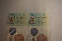 Disney Classic Winnie the Pooh & Friends Stickers Strip Michel Co. Scrapbooking