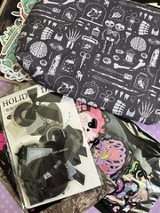 Goth Pastel Baphomet Stationery 200 Sticker Kit Vinyl Scrapbook Huge Lot