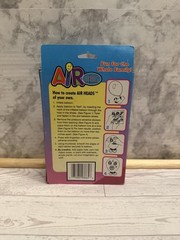 VTG 1980s funny faces AirHeads balloon sticker kit with box – incomplete