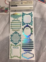 SCRAPBOOK PLANNER journaling stickers LOT OF 4 Pkgs NEW Recollection Paper Craft