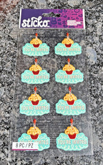 LARGE 3 X 6″ STICKOPOTAMUS STICKERS: You’re Invited Invitation