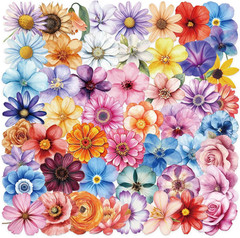 50Pcs Cute Animal Transparent Stickers Pack for Scrapbook Party Favors
