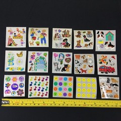 Sandylion Stickers Dogs Cats Faces Hearts Peace Children Flowers Garden Lot