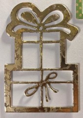 GIFT BOX Die-Cuts(4pc)Christmas •Holiday•Happy Birthday•Present •Glitter•Friend
