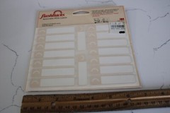 3M Flashbacks Removable Photo Labels 5 Sheets (16 Labels Each) 80 Labels Total