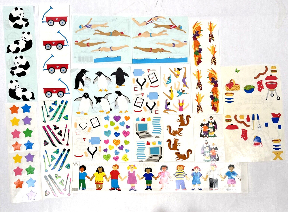 Vintage Mrs. Grossman’s Sticker Lot