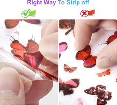 266 Pcs Scrapbook Stickers, Flower Butterfly Stickers Kit for Junk Journal, Bull