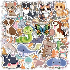 Stickers for Kids – 100 PCS Cute Animal Stickers | Water Bottle Scrapbook Sticke