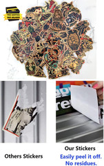 Vintage Stickers, Retro Girl Sailor Sticker Pack 100Pcs Waterproof Vinyl Decals