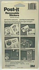 Vintage Post-it Removable Stickers School Locker Bedroom Door Beware Disturb