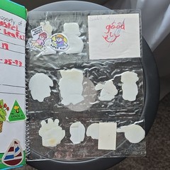 Vintage 1983 Imperial Sticker Album LOADED 150+ Stickers Snoopy Hello Kitty CPK
