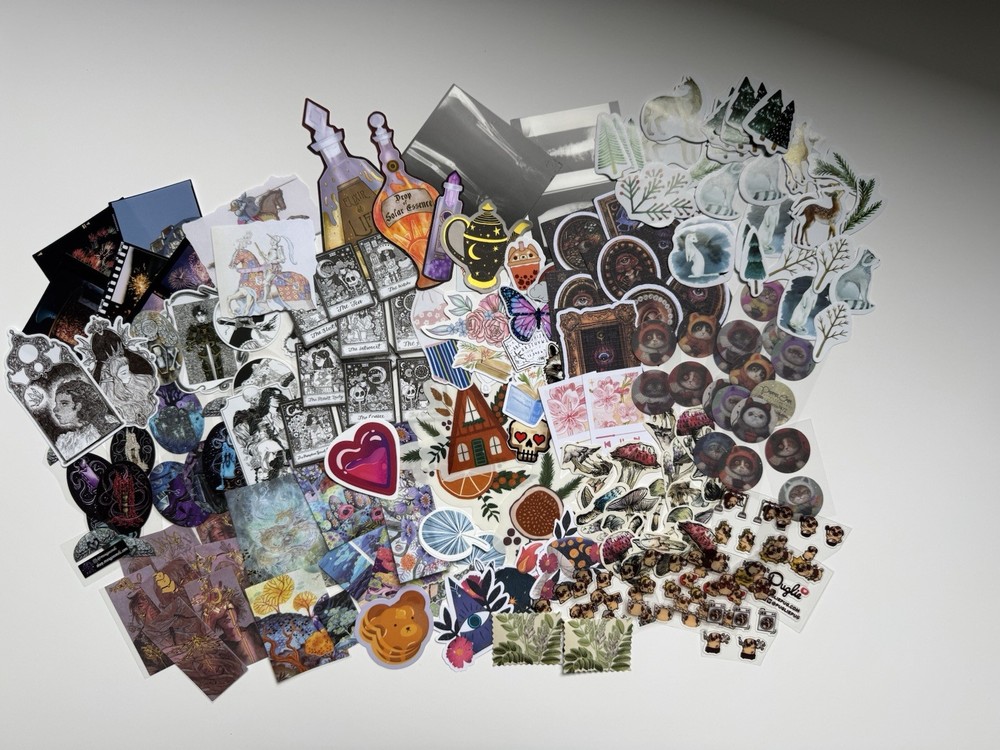 Large Sticker Lot Two, Loose Stickers, Stickiiclub, Archer & Olive