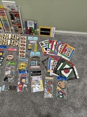 Lot of 50 Back to School Scrapbook STICKERS & Die Cuts NEW
