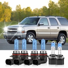 Upgraded Halogen Headlight Bulbs Fit For Nissan Armada 2005-2010 Titan 2004-2…