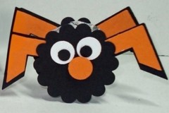 Halloween Spider Craft Kit Pre-Cut Paper Pieces for 40+ Spiders Classroom Party