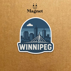 Winnipeg Magnet | Travel Magnet | Fridge Magnet (WIN01)