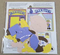 Tiger, Wolf, Cub Scouts Scrapbooking Die Cut Laser Cut Outs Stamping Station NEW