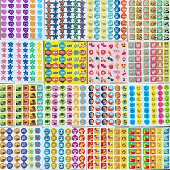 1299+ Lot of Scrapbooking Stickers Assorted Brands Mixed Themed Card Making DIY