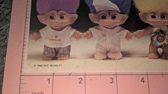 Vintage Stickers Treasure Trolls Ace Novelty 1992