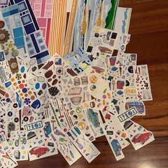 Scrapbooking Sticker Lot Stickers Creative Memories 107 Sheets Mrs. Grossman’s