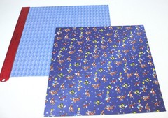 Disney & Mickey Mouse Themed Scrapbook Craft Lot – 12 x 12 Papers and Stickers