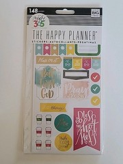 Happy Planner Classic «Faith Gratitude» Sticky Note Sheet, 148 Pcs