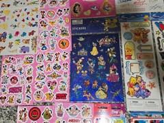 Disney Lot Of 36 Scrapbooks Stickers Unopened Packages & Unused Single Sheets