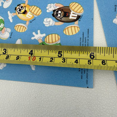 44 Stickers Vtg 1992 M&M Mars Candy 4 Full Sheets with 11 Stickers on Each