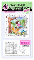 Art Impression ACRYLIC STAMPS – SWING WINDOW SET