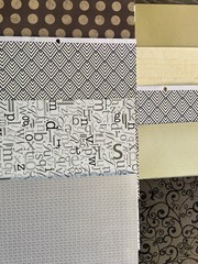 Large Lot of Neutrals Scrapbooking Stickers & Paper 30+ Pgs Paper Studio 112 Etc