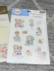 Heartline Hallmark Vtg Precious Moments Stickers Lot