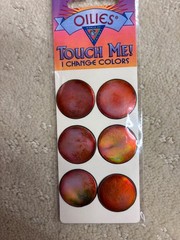 vintage oilies liquid crystal stickers – circles