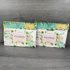 ZICOTO Greenery Sticker Set Lot of 2 Packs (1 unused & 1 partial) Scrapbook