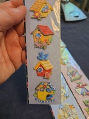 6 packs Mary Engelbreit dimensional stickers birdhouse gardening this is life