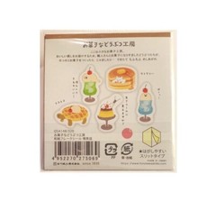 Kawaii Sticker Flakes, Cream Soda Pancakes Waffles Flan Seal Bears Bunny Turtle