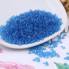 4000 pcs Transparent Small Glass Beads 2mm (10/0) + Storage Box Jewelry making
