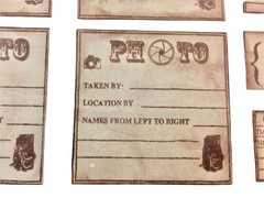 Rustic Kraft Paper Tags For Crafts Scrapbooking 36 Pcs Photo Travel Labels MQ