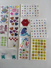 Huge Lot Vintage Sandylion Stickers! Mods Sticker Used & New