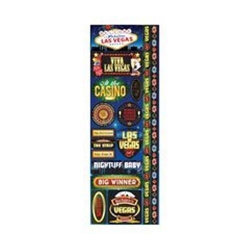 Signature Series 2012 Cardstock Combo Stickers 4.25″X12″-Las Vegas