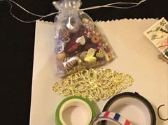 OOAK Junk journal + 1 Signature + Ephemera Box W Lace, Beads Handmade Pieces