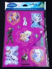 Disney Frozen Glitter Stickers From Hallmark 2 Sheets 22 Stickers