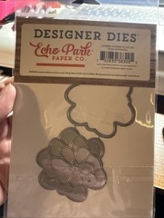 Echo Park Designer Dies LAYERED FLOWER #5 Steel Dies Scrapbooking